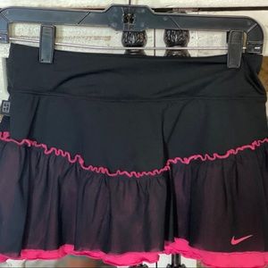 Nike Skirts - Nike pink and black tennis skirt Nike Skirts - Nike pink and black tennis skirt